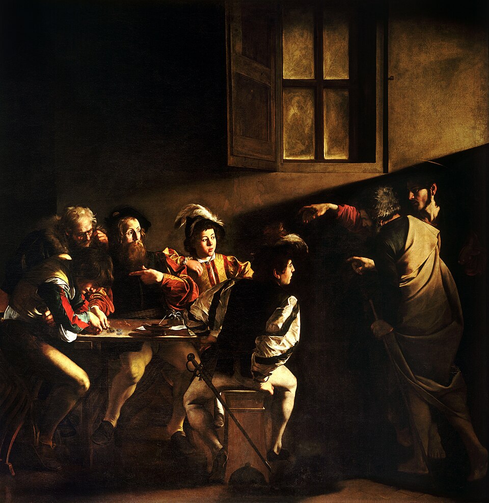 The Calling of Saint Matthew, 1599–1600