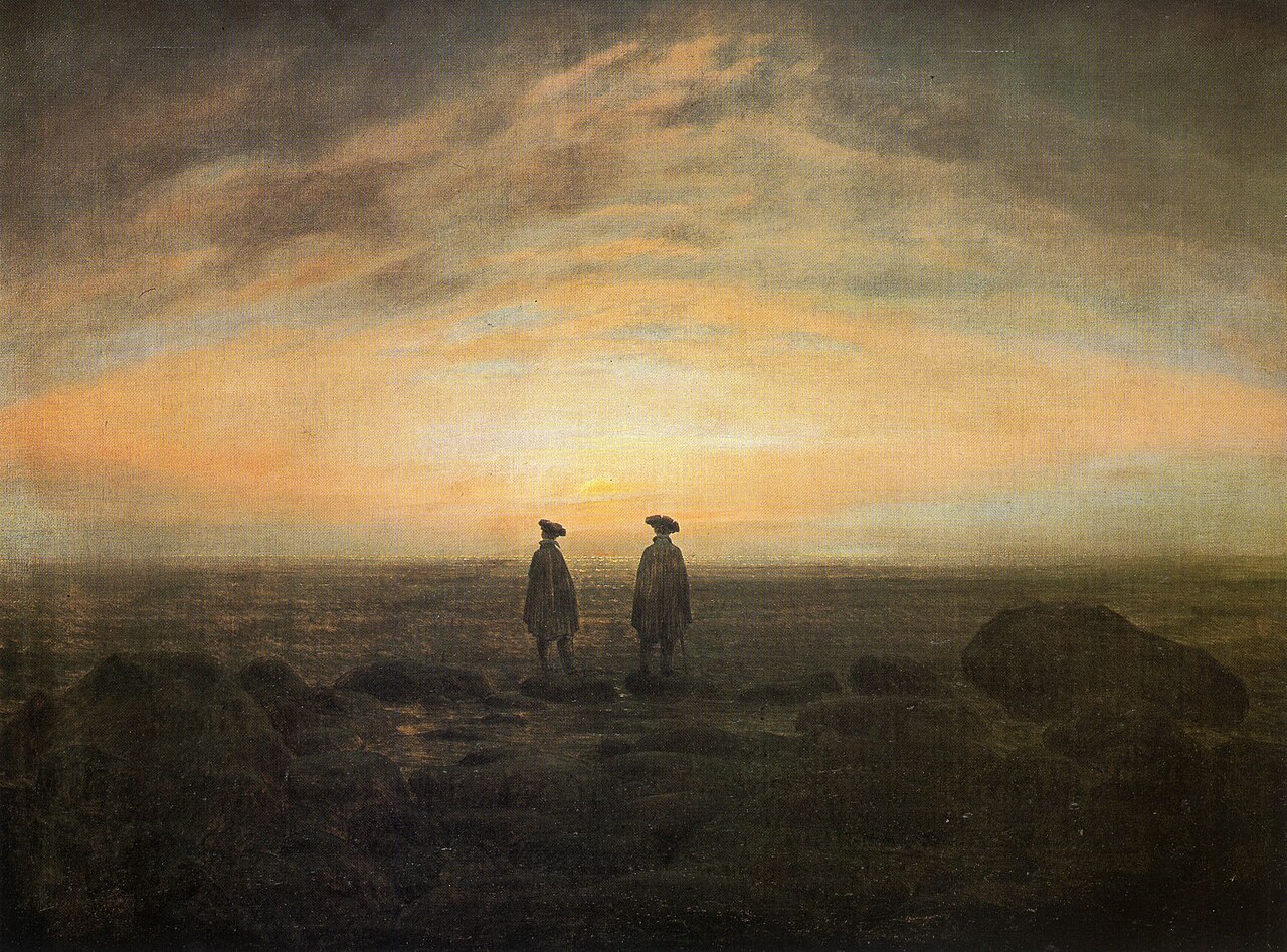 Two Men by the Sea, 1817
