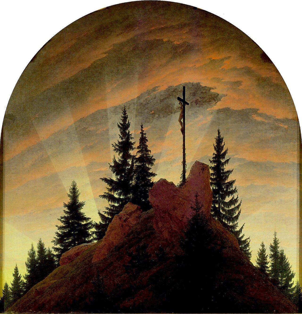 Cross in the Mountains, 1807–1808