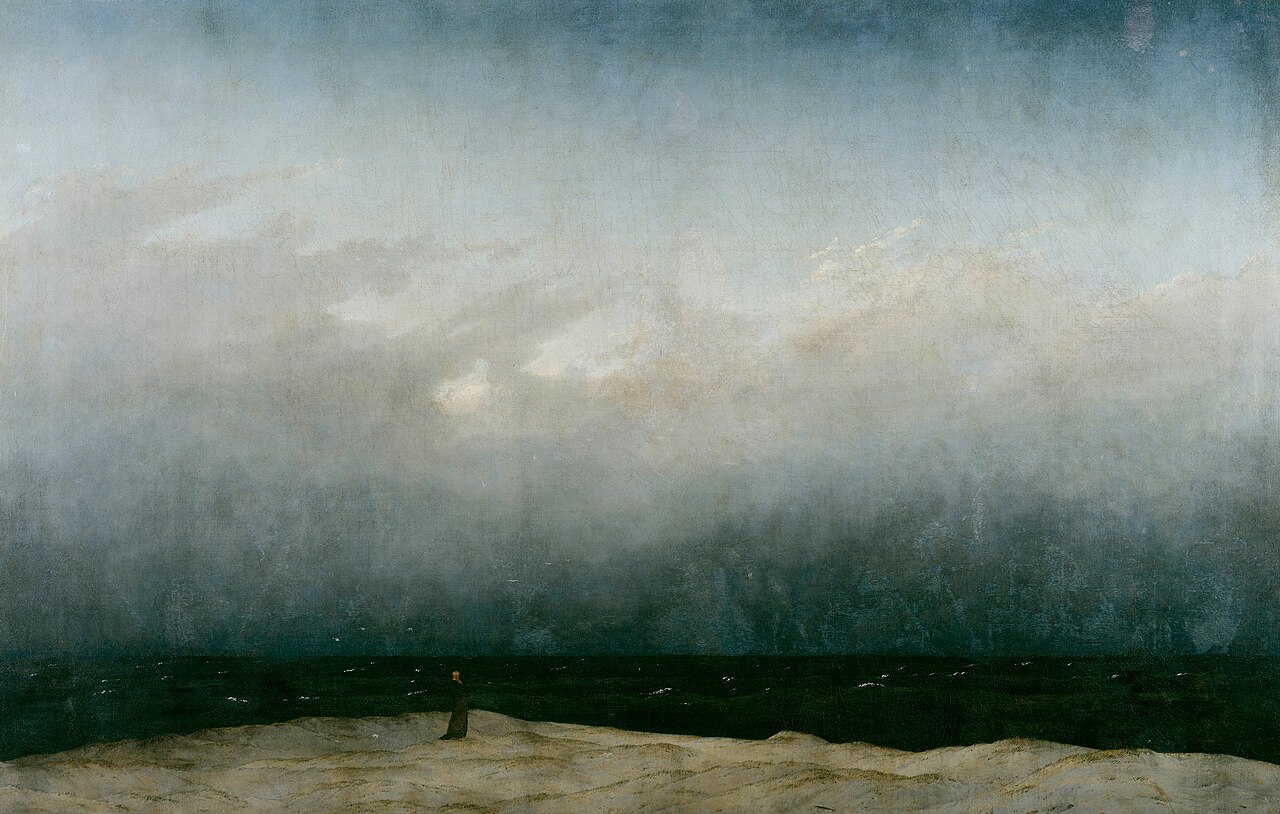 The Monk by the Sea, 1808–1810