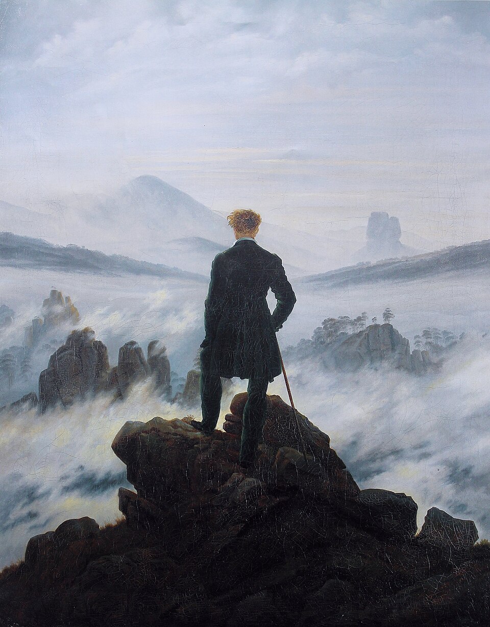 Wanderer above the Sea of Fog, c. 1818