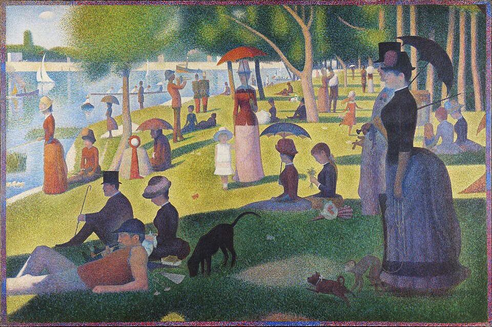 A Sunday on La Grande Jatte, 1884–1886