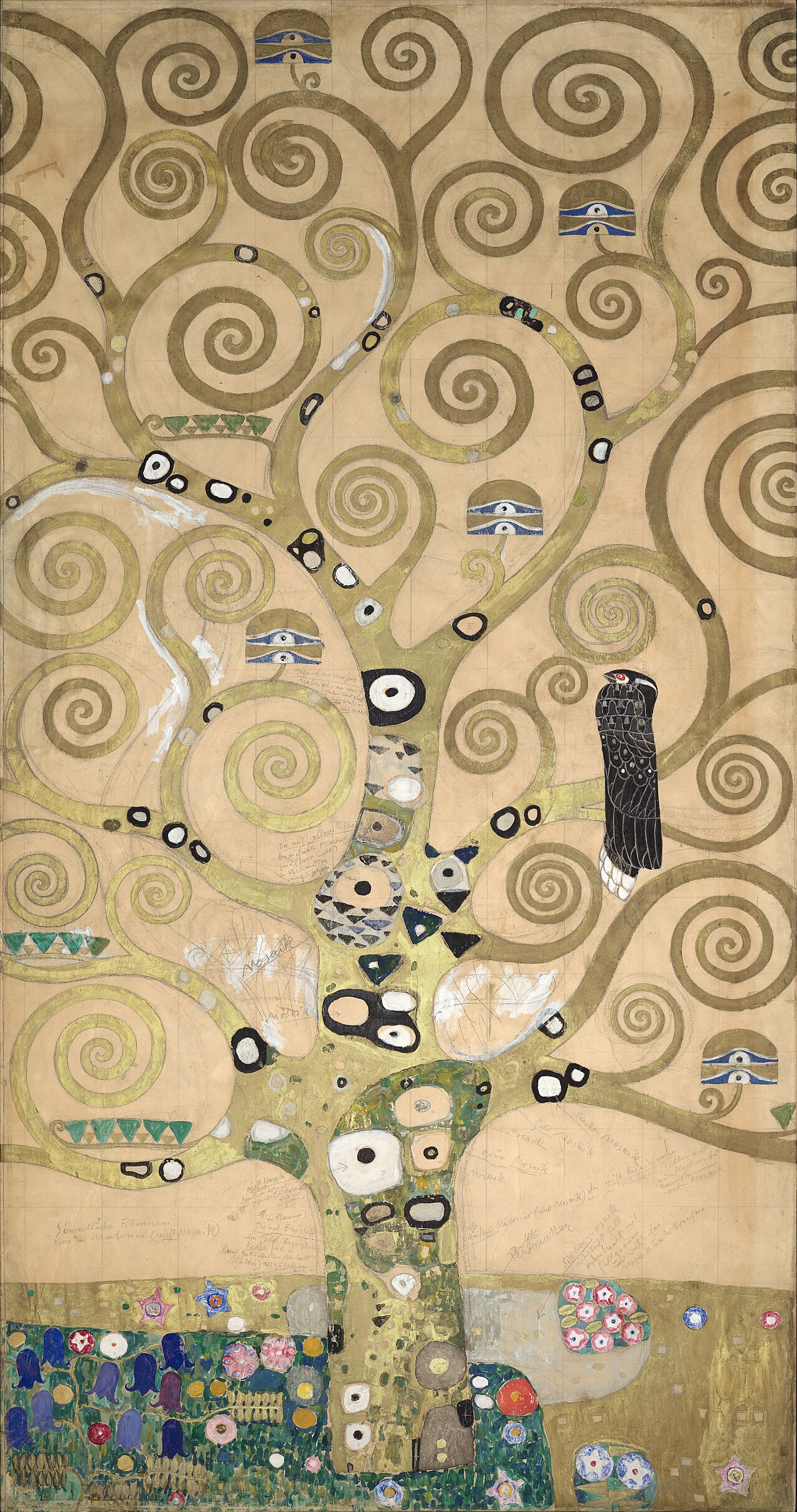 Tree of Life (Stoclet Frieze), 1910–1911