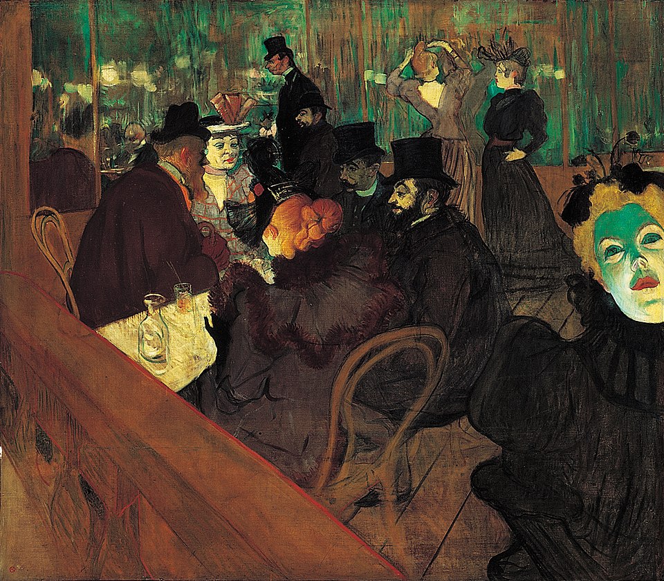 At the Moulin Rouge, 1892–1895