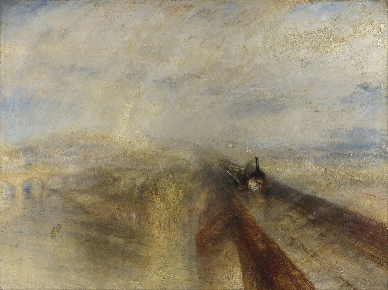 Rain, Steam and Speed, 1844