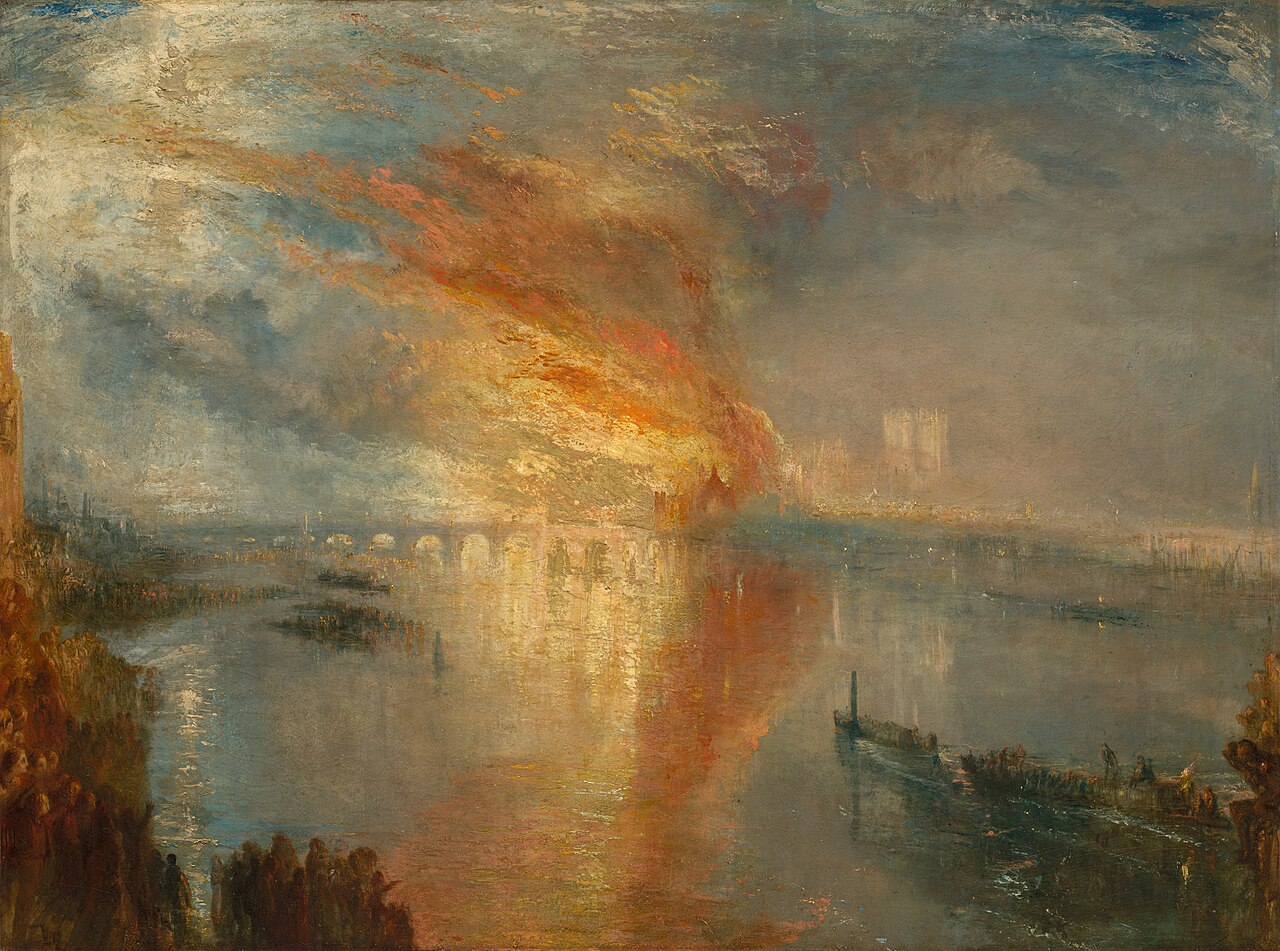 The Burning of the Houses of Lords and Commons, 1835